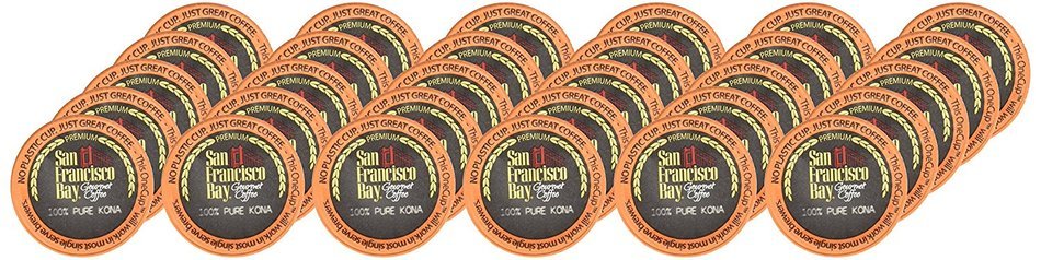 San Francisco Bay One Cup, Pure Kona, 30 Single Serve Coffees N2