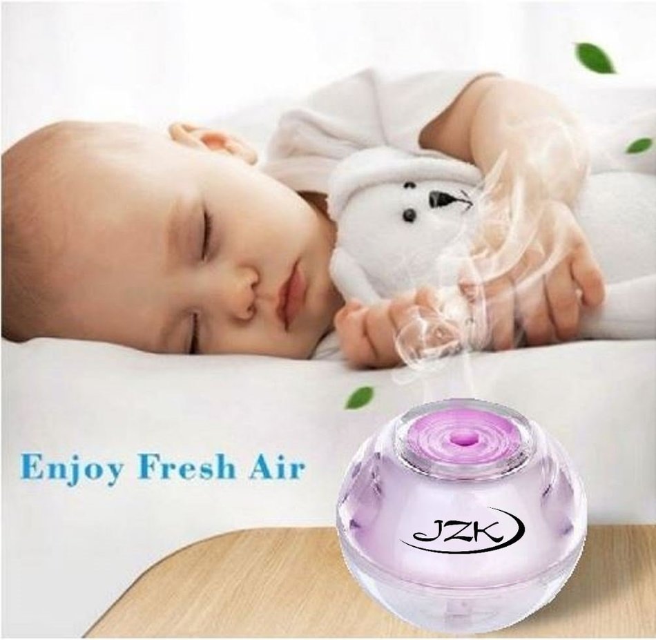 Best Cool & Warm Mist Humidifier by JZK for Sinus Infection, Dry Sinuses, Eyes, Nose, Throat - Mini Personal Portable... N13