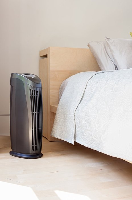 Alen T500 Tower Air Purifier with HEPA-Pure Filter for Allergies and Dust (Black, 1-Pack) N19