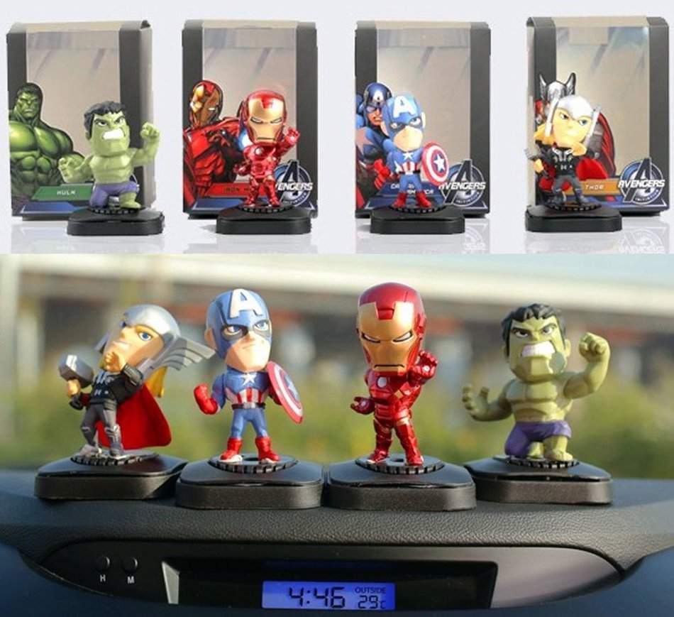Avengers Figure Air Freshener 4.5ML 1.8x3.3x1.8 inch (Iron Man) N5