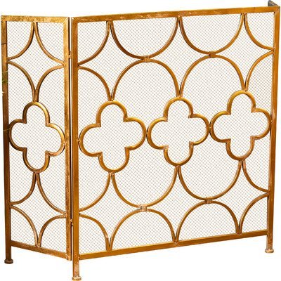 3 Panel Fireplace Screen