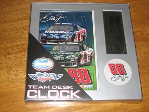 Dale Jr 88 Wincraft Team Desk Clock Nascar