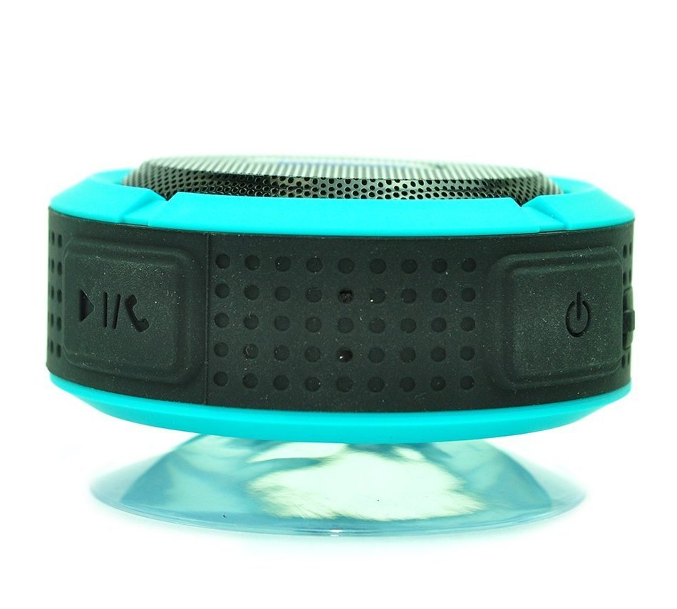 Mondpalast Blue Mini bluetooth V 3.0 + A2DP ISSC Stereo Bass wireless Speaker 5W Rechargeable 145g IPX5 waterproof... N6