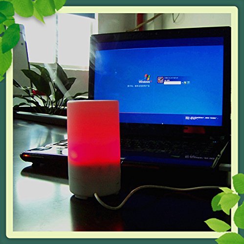 50ml Mini Car/USB LED Series Aroma Diffuser Potable Essential Oil Air Humidifier FD05 by Purple-Violet N4