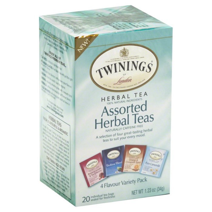 Twinings Assorted Herbal Tea, 20 ct