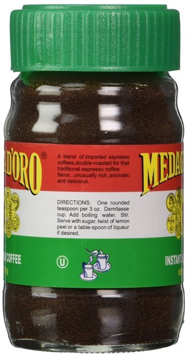 Medaglia D' Oro Instant Espresso Coffee, 2-Ounce Jar N2