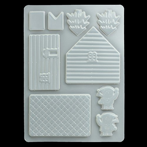 DIY Decor Tool Christmas House Cake Mold Chocolate Baking Mould Pudding Jelly shopping N6