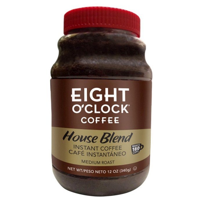 Eight O'Clock&reg; House Blend Medium Roast Instant Coffee 12oz, 180 Cups