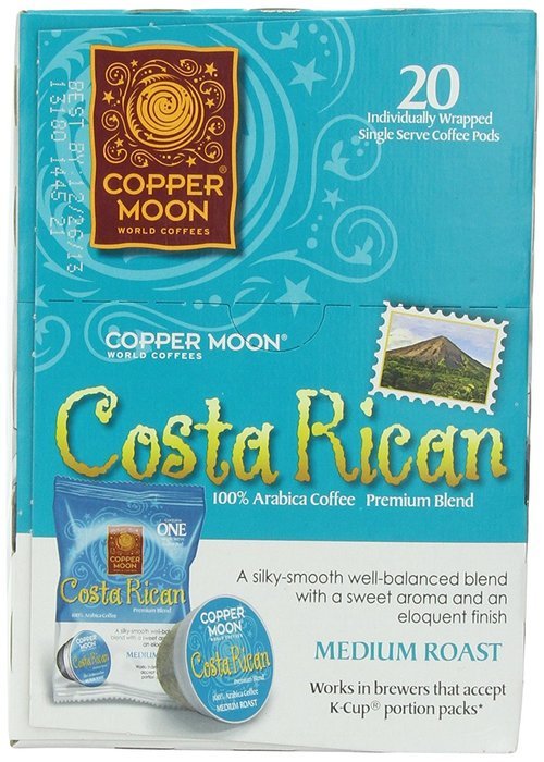 Copper Moon Kona Blend Single Cup Pod, 40 Count for Keurig K-cup Brewers N32