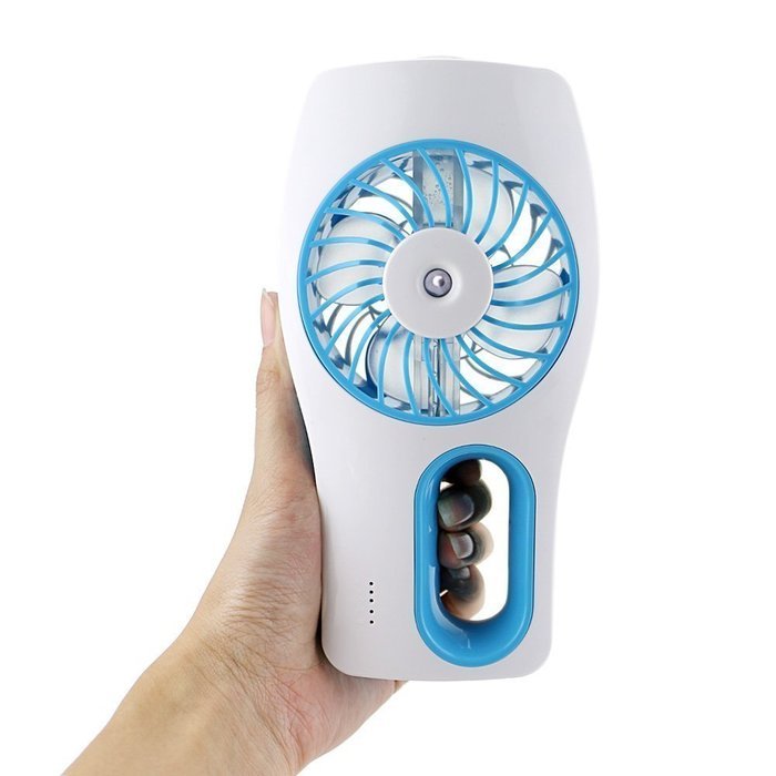 YueYueZou&reg; Handheld Misting Fan Humidifier USB Rechargeable N2