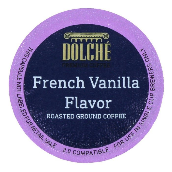 French Vanilla Premium Coffee K Cups 72 Count