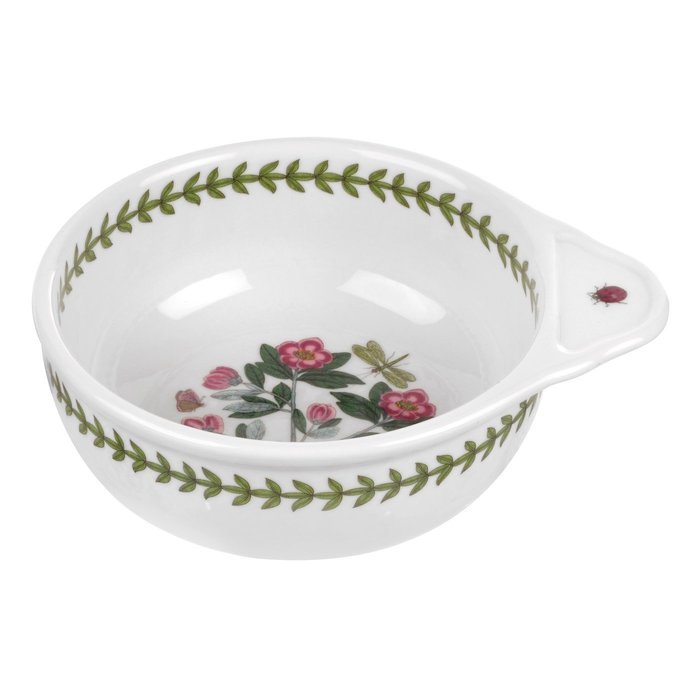 Portmeirion Botanic Garden Round Baking Dish, Single Handle