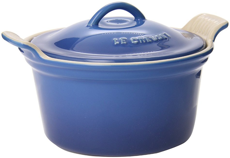 Le Creuset Heritage Stoneware 18oz. Covered Cocotte, Marseille