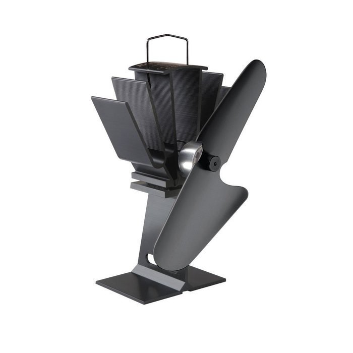 Pointells Fireplace Heat-Powered Ecofan &ndash; Silently Drives Heat from Wood-Burning Stove Throughout Entire House...