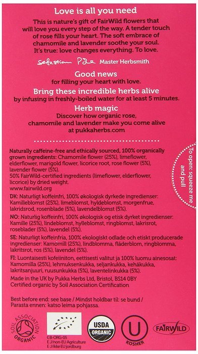 Pukka Organic Teas, Cleanse, 20 Count N12