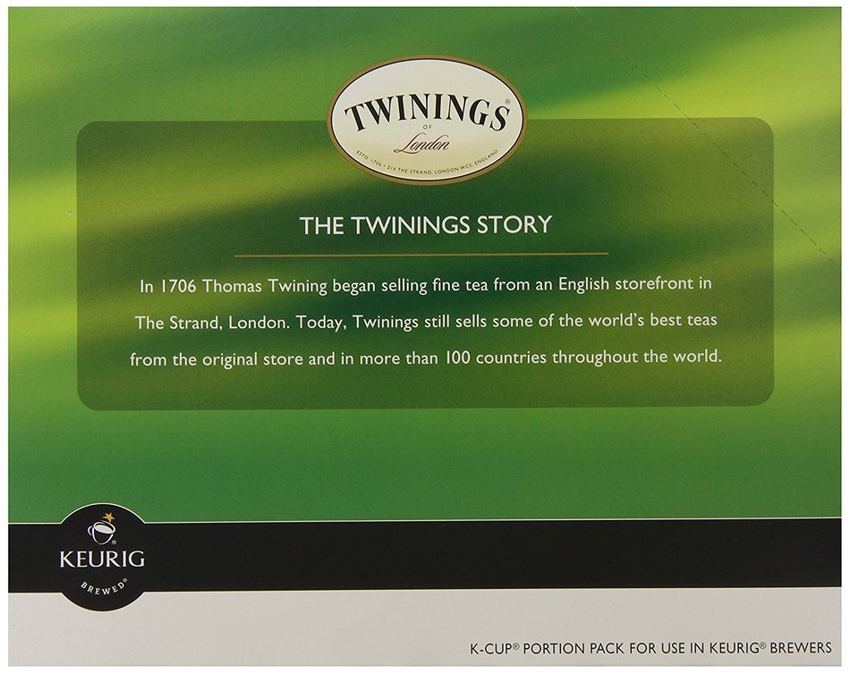 Twinings English Breakfast Tea, Keurig K-Cups, 24 Count N79