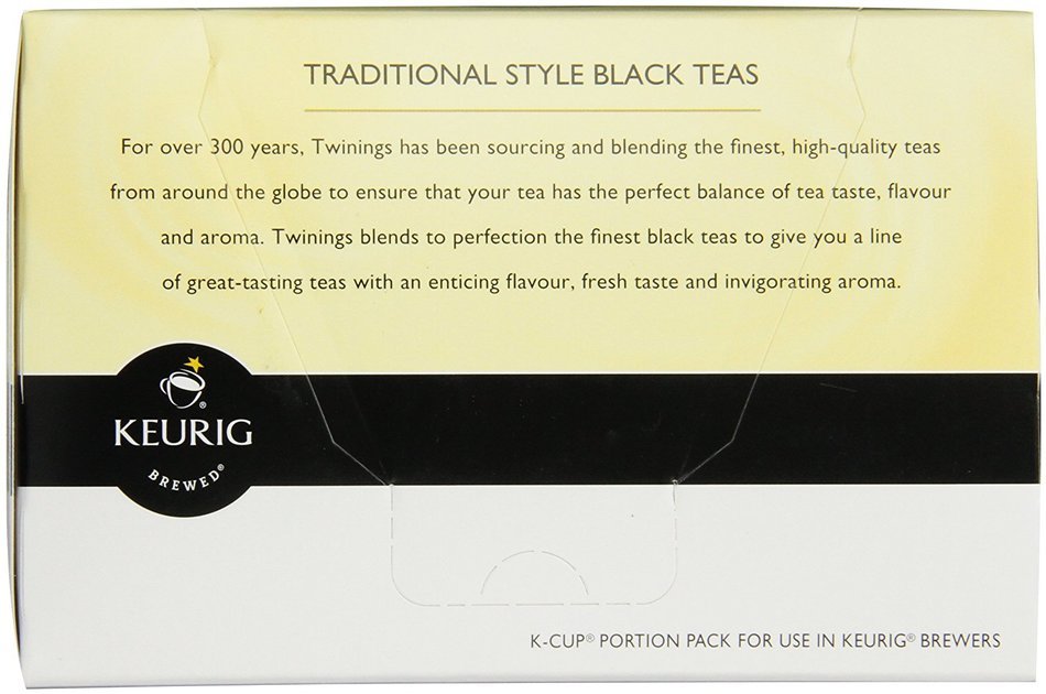 Twinings English Breakfast Tea, Keurig K-Cups, 24 Count N81