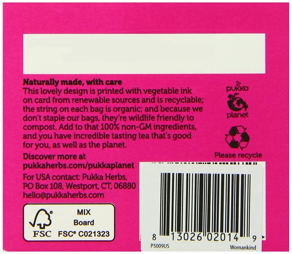 Pukka Organic Teas, Cleanse, 20 Count N18
