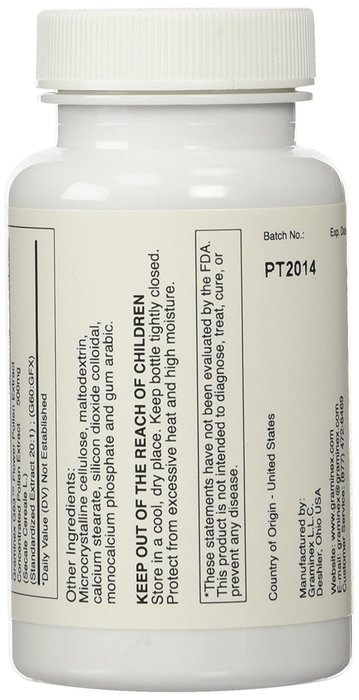 PollenAid Flower Pollen Extract by Graminex - 200 Tablets N4