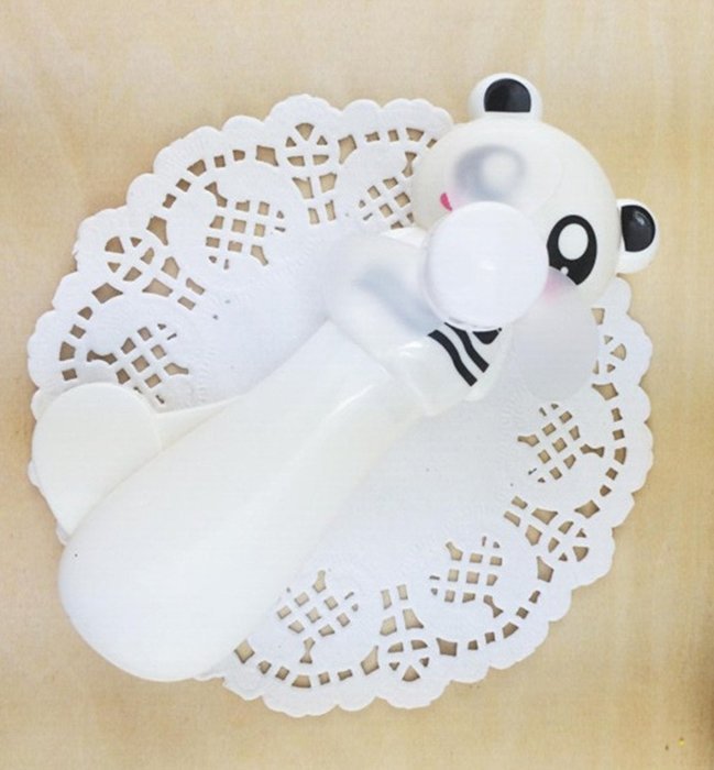 yueton Portable Mini Cartoon Panda Style Hand-held Personal Environmental Portable Travel Fan Hand Press Cooling...