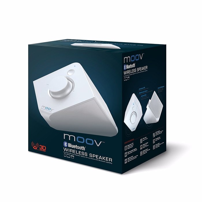 MOOV Uniden Bluetooth Wireless Speaker, Black (MOOV626) N8