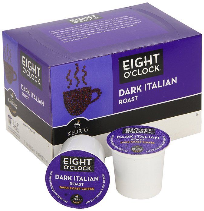Eight O'Clock Dark Italian Roast K-Cups (72 count) N2