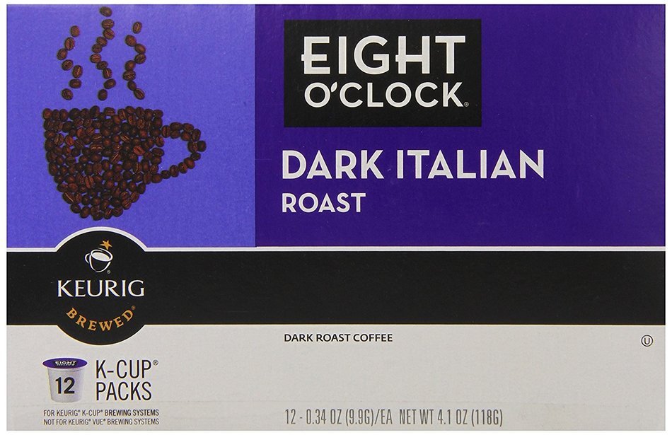 Eight O'Clock Dark Italian Roast K-Cups (72 count) N3