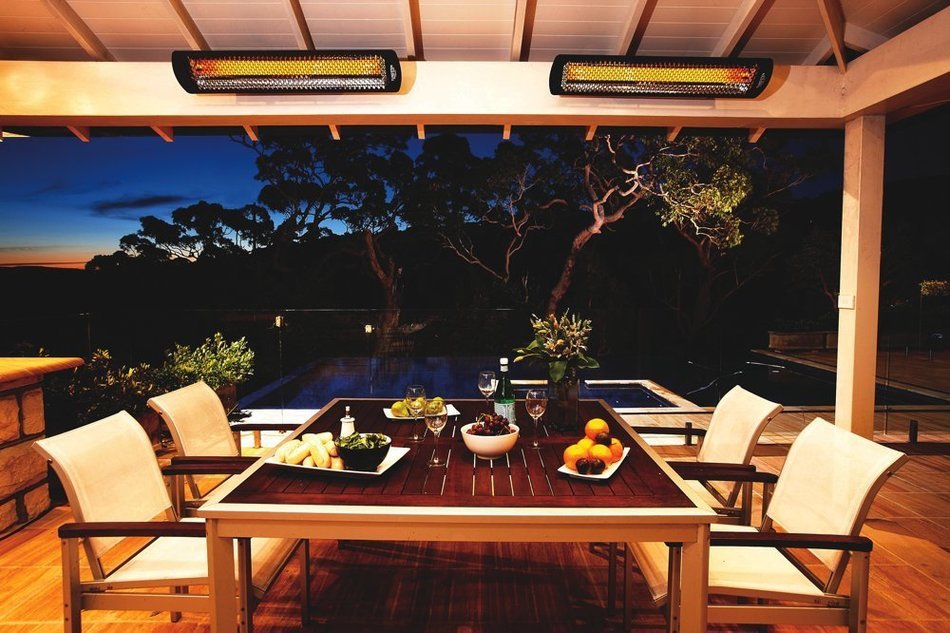Bromic Tungsten Smart Radiant Infrared Electric Patio Heater, 6000-watt N3