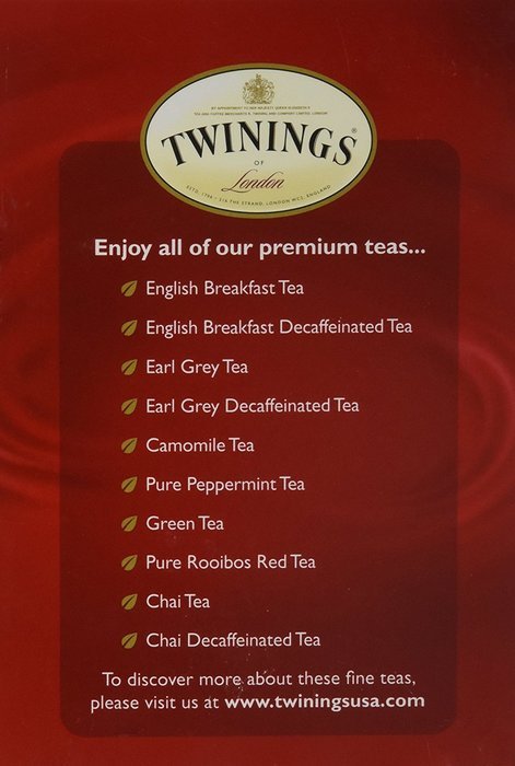 Twinings English Breakfast Tea, Keurig K-Cups, 24 Count N125