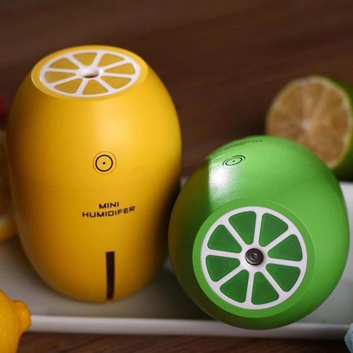 AutumnFall Portable USB Humidifier Air Purifier Steam Diffuser Mist Office Room (Yellow) N7