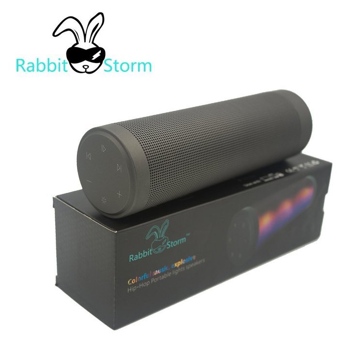 RabbitstormHi-fi Music Player Colorful LED Light Design, Micro SD Card Slot N3