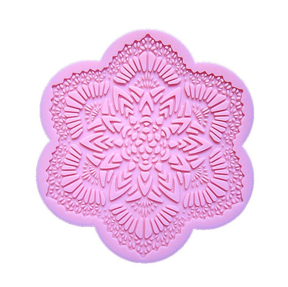 Longzand Molds HY1-149 DIY Cake Decorating Mold with Silicone Lace Mold ...