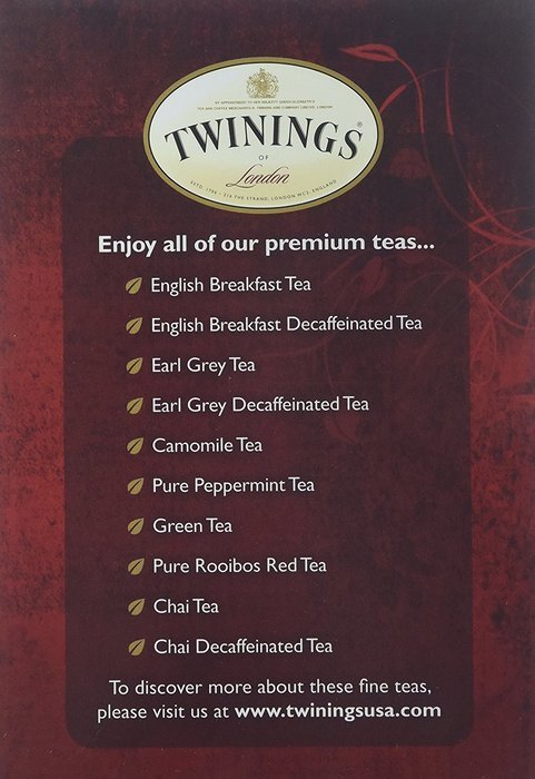 Twinings English Breakfast Tea, Keurig K-Cups, 24 Count N146