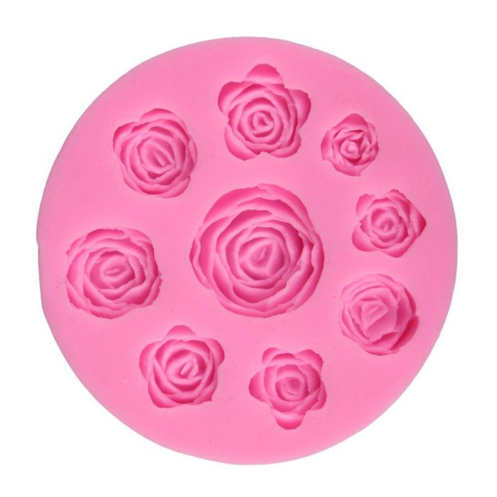 Rose Flower Silicone Fondant Cake Chocolate Baking Sugarcraft Mould Tool Cake Tool -All U Need N2