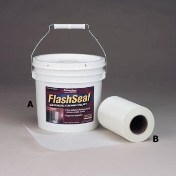 Chimney Saver 24634 FlashSeal Sealant, 1-gallon, Brown