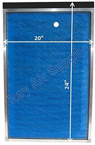 Dynamic Air Cleaner Replacement Filter Pads 20X24 Refills (3 Pack) N2