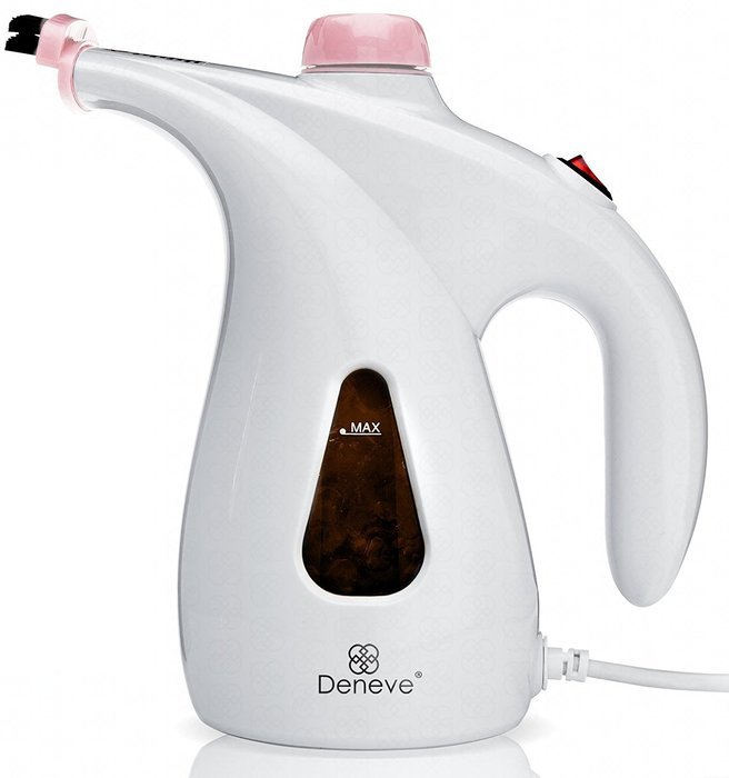 Portable Garment Steamer by Deneve&reg;, Steamer, Handheld Steamer, Fabric Steamer, Portable Steamer, Garment Steamer... N2