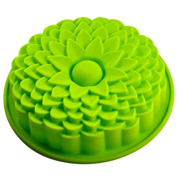 1 X 9" Sunflower Bread Pie Flan Tart Birthday Party Cake Silicone Mold Pan Bakeware N16