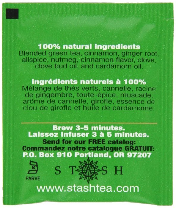 Stash Tea Premium Green Tea, 100 Count Box of Tea Bags in Foil N52