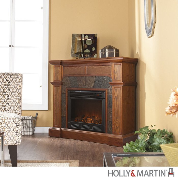 Holly & Martin Cypress Electric Fireplace, ESPRESSO N7
