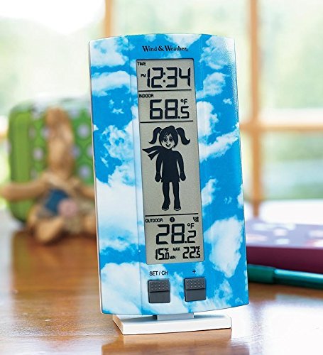 My First Weather Station with a Kid-Friendly Forecast Icon, Girl N4