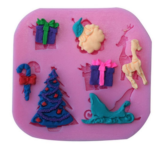 Joylive 3d Fondant Cake Sugarcraft Mold Cutter Silicone Tools DIY N3