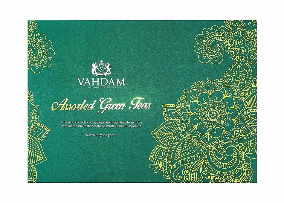 The Wellness Loose Leaf Teas Sampler- Premium and Exotic Darjeeling Green Teas From the Misty Himalayas Packed... N6