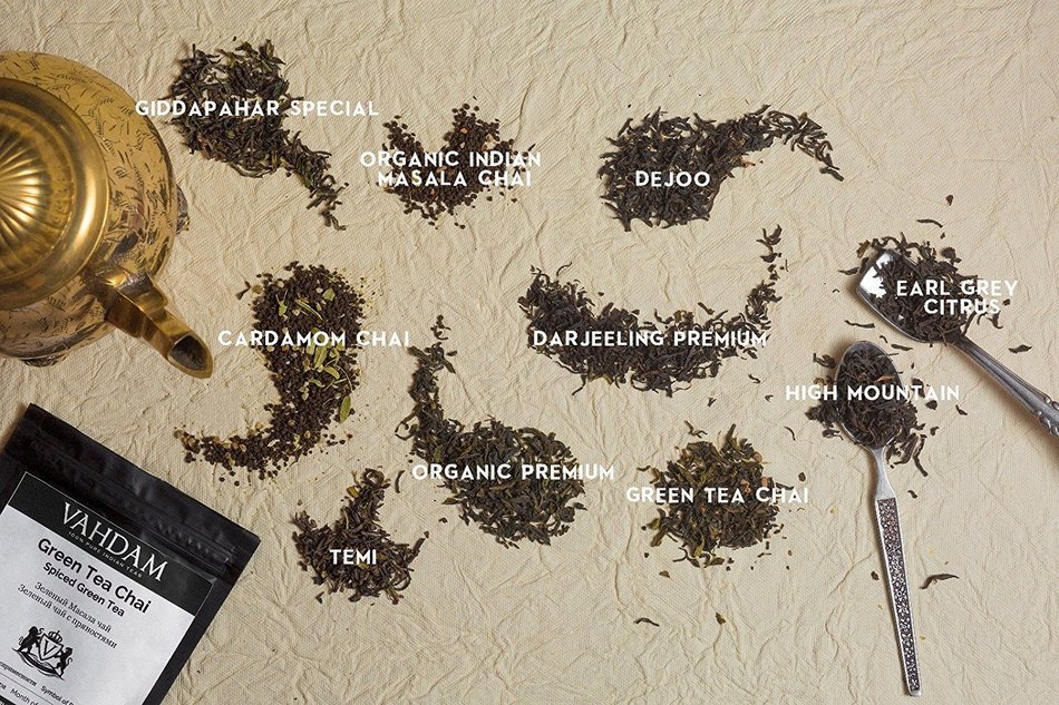 The Wellness Loose Leaf Teas Sampler- Premium and Exotic Darjeeling Green Teas From the Misty Himalayas Packed... N9