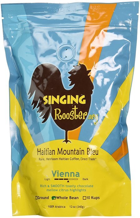 Haitian Coffee, Vienna Medium-Dark, 12oz - WHOLE BEAN