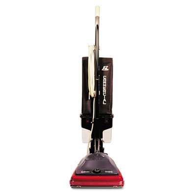 Electrolux Sanitaire Sanitaire Commercial Lightweight Bagless Upright Vacuum, 14 lbs, Gray/Red