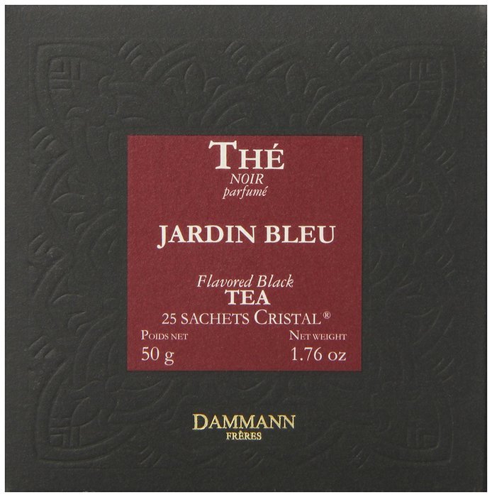 DAMMANN FRERES Jardin Bleu Tea Sachets, 25 count