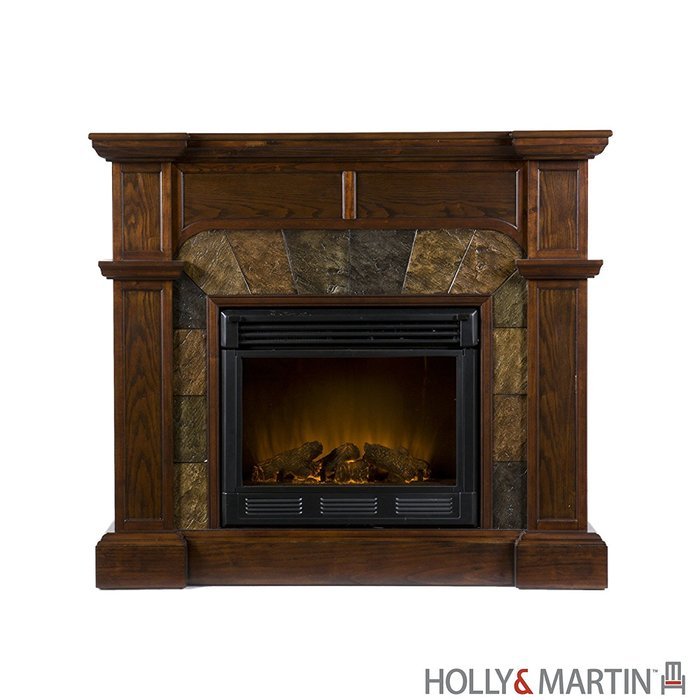 Holly & Martin Cypress Electric Fireplace, ESPRESSO N9