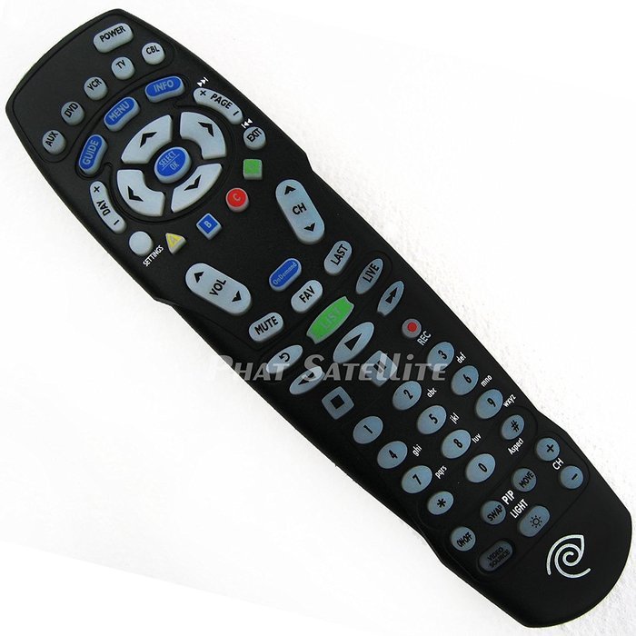 TWC Phillips RC122 Time Warner Cable SCIENTIFIC ATLANTA Box 5 Devices Universal Remote Control WHITE LOGO