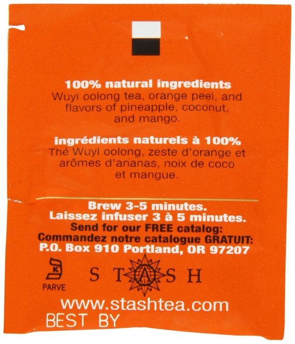 Stash Tea Premium Green Tea, 100 Count Box of Tea Bags in Foil N62